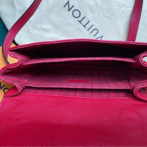 Authentic Louis Vuitton Métis red empreinte crossbody discontinued - Picture 12 of 13